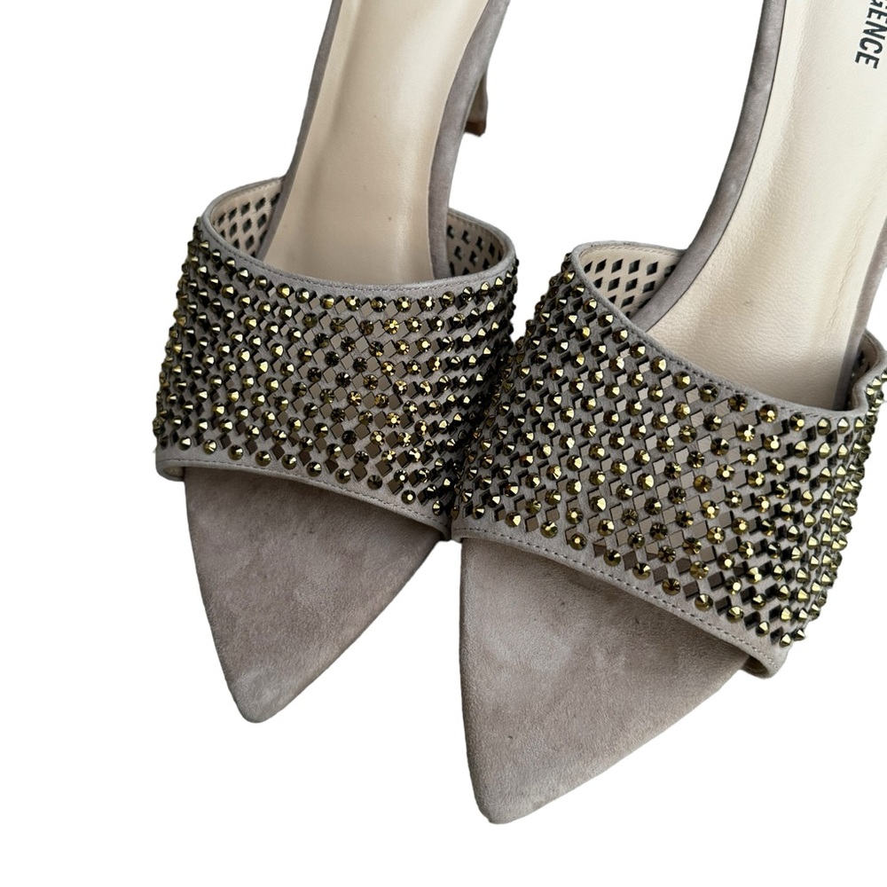 L’Agence Narcise Rhinestone Sandal in Macaroon 10 - Picture 12 of 12